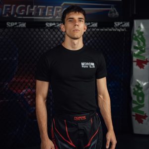 T-shirt en coton Nordik Fight Club x SanGear – Noir